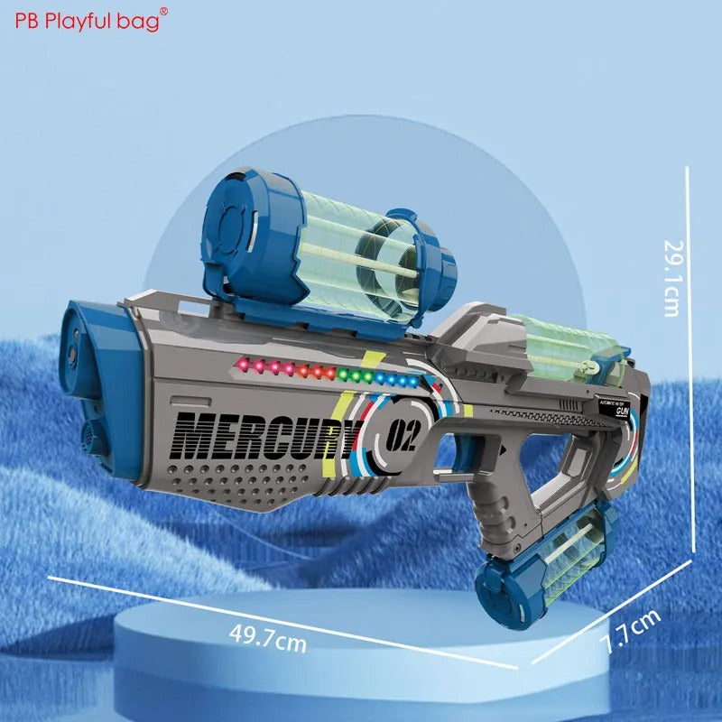 PISTOLA DE AGUA MERCURY CON LUCES LED